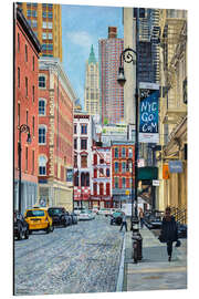 Magnettafel Canal St. from Mercer St., NYC, 2012