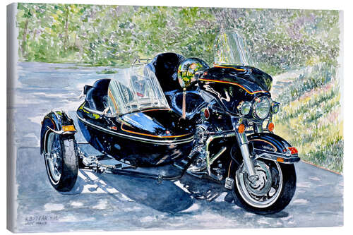 Lienzo Motocycle with Sidecar, 2009