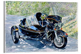 Magnettafel Motocycle with Sidecar, 2009