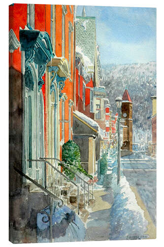 Canvas print Jim Thorpe, Snow, 2005