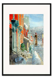 Gerahmter Kunstdruck Jim Thorpe, Snow, 2005