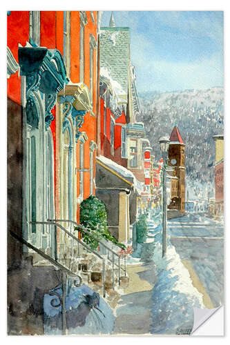 Adesivo murale Jim Thorpe, Snow, 2005