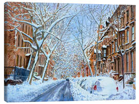Canvas print  Snow, Remsen Street, Brooklyn NY, 2012 - Anthony Butera