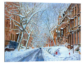 Gallery print Snow, Remsen Street, Brooklyn NY, 2012