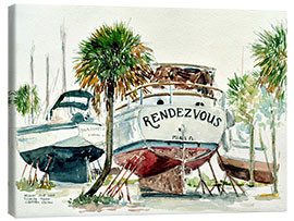 Obraz na płótnie Nelson's Boatyard, Titusville, Florida, 2000 - Anthony Butera