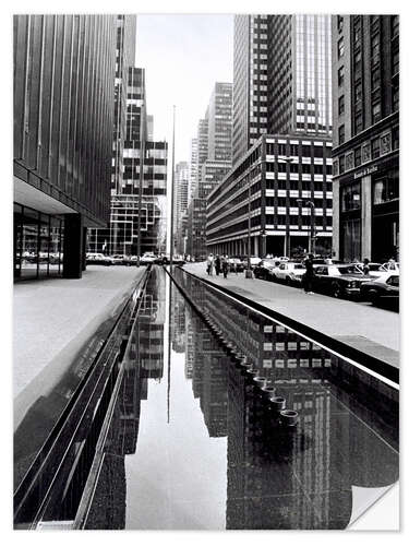 Naklejka na ścianę Avenue of the Americas , Midtown, 1995