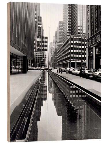 Wood print Avenue of the Americas , Midtown, 1995