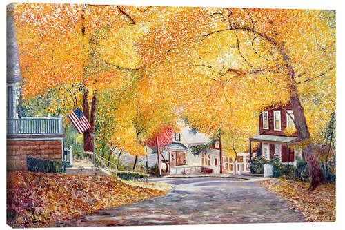 Canvas print Hillside Avenue, Staten Island, 1992