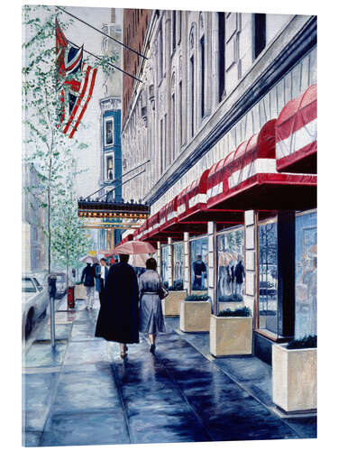 Acrylglasbild Madison Avenue, 1984