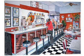 Gallery Print Interieur, Soda Fountain, NYC, 2012