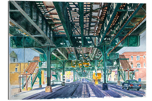 Gallery print Under the El, 2013