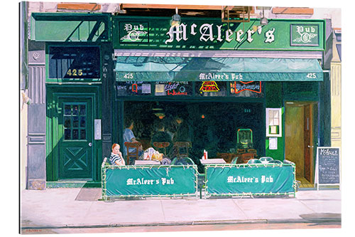 Tableau en plexi-alu McAteer's 80th and Amsterdam Avenue, N.Y.C, 2006