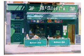 Magnettafel McAteer's 80th and Amsterdam Avenue, N.Y.C, 2006