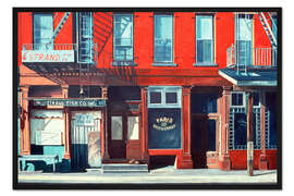 Gerahmter Kunstdruck South Street, 1983