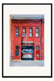 Gerahmter Kunstdruck Firehouse 226, 2000