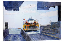 Magnettafel Staten Island Ferry Docking, 2010