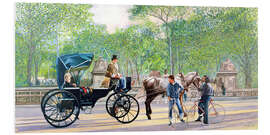 Foam board print Central Park Carriage, 1994