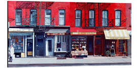 Aluminium print East Village, 1st Avenue, 2003