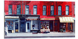 Tableau en plexi-alu East Village, 1st Avenue, 2003