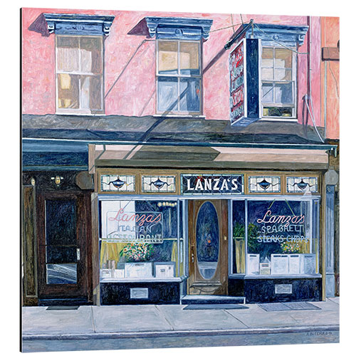 Aluminium print Lanza's Restaurant, 11th Street, East Village, 1994