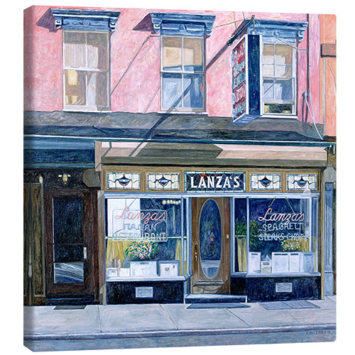 Canvas print Lanza's Restaurant, 11th Street, East Village, 1994