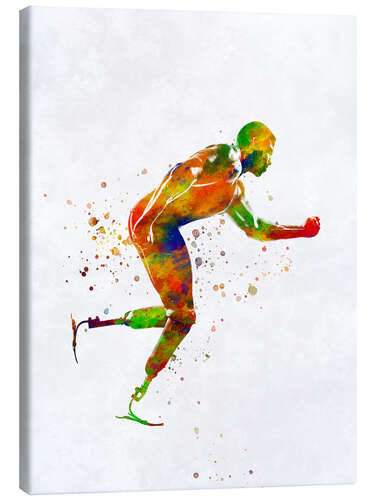 Canvas print Parathlet Sprinter II