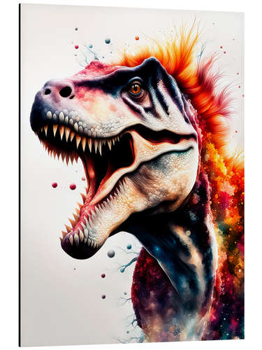 Aluminium print Fantastic Dinosaur