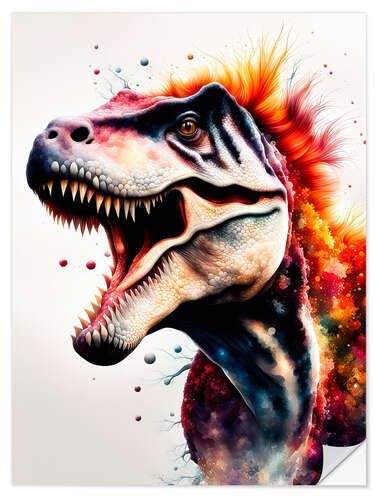 Wall sticker Fantastic Dinosaur