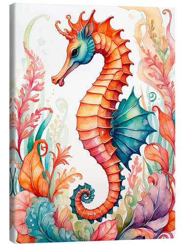 Stampa su tela Magical Seahorse