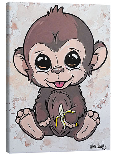 Canvas print Baby Monkey