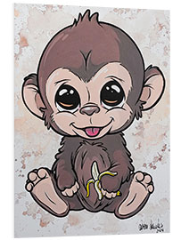 Foam board print Baby Monkey