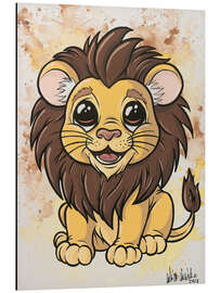 Magnettafel Baby Löwe