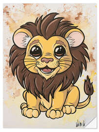 Wall sticker Baby Lion