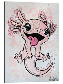 Tableau en plexi-alu Axolotl