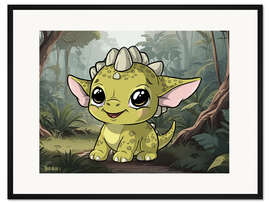 Gerahmter Kunstdruck Spiky