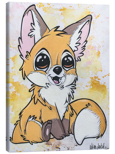 Canvas print Little Fox