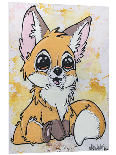 PVC print Little Fox