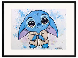Gerahmter Kunstdruck Baby Stigu