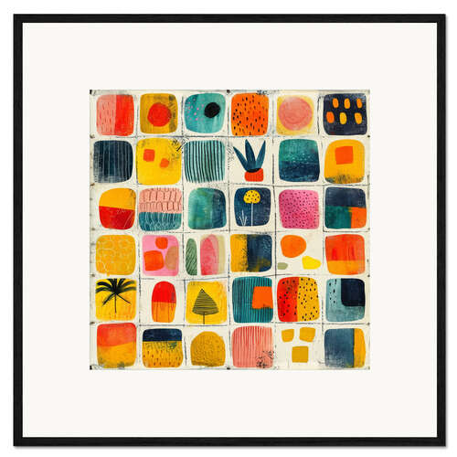Framed art print Paint My Summer