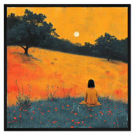 Gerahmter Kunstdruck Sunshine Whispers - DejaReve