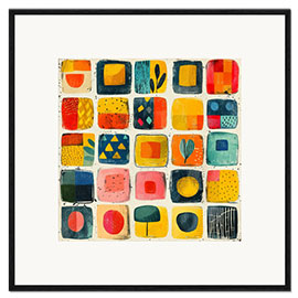 Framed art print Paint My Spring