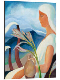 Magnettafel The Girl in White