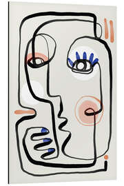 Magnettafel Frau mit Nagellack