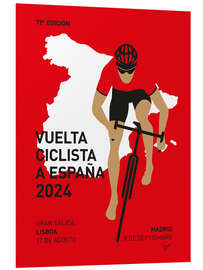 Foam board print Spanish Cycling World Championships 2024