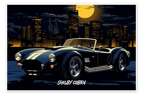 Poster Shelby Cobra