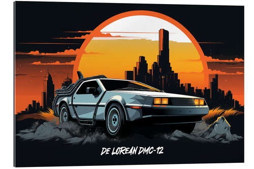 Gallery print De Lorean DMC 12 II