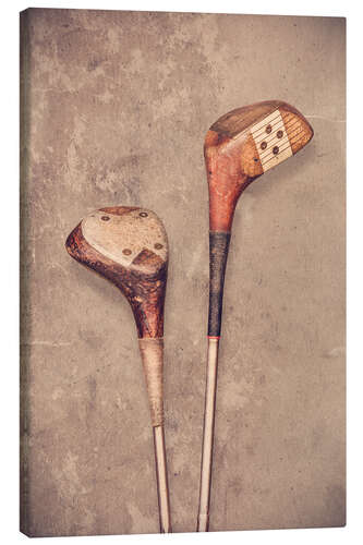 Canvas print The Vintage Golf Clubs