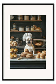 Gerahmter Kunstdruck Der Lieblingsbäcker