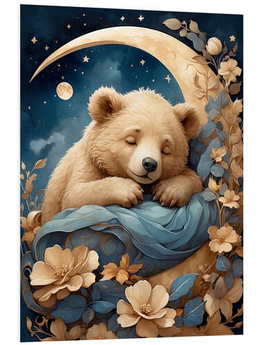 Foam board print Sleeping Bear I