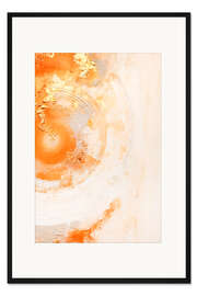 Gerahmter Kunstdruck Sonneneruptionen
